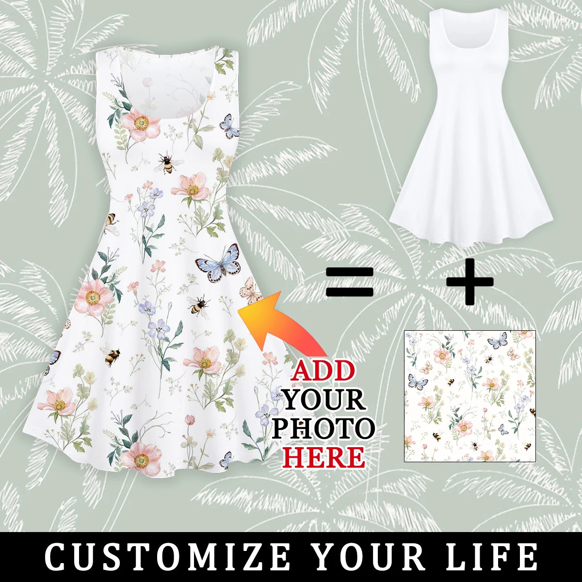 Women Summer Custom Dress ADD Your Design Customized Stretchy Slim Suspender Dresses Elegant Sexy Clothes Party Birthday Present